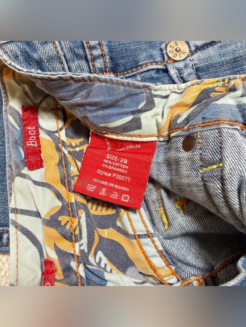 Vigoss Y2K low rise bootcut jeans 🩵 - Picture 5 of 8